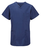 Tulip Unisex Scrub Top Navy