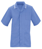 Tulip Men's Healthcare Tunic white & Blue