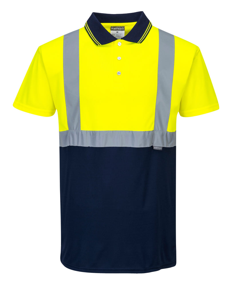 Hi Vis Two Tone Polo