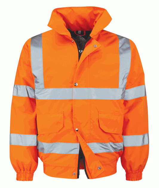 Black Knight Balan Hi-Vis Bomber Jacket