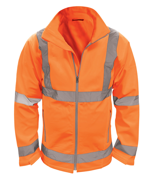 Black Knight Marquis Hi-Vis Softshell Jacket
