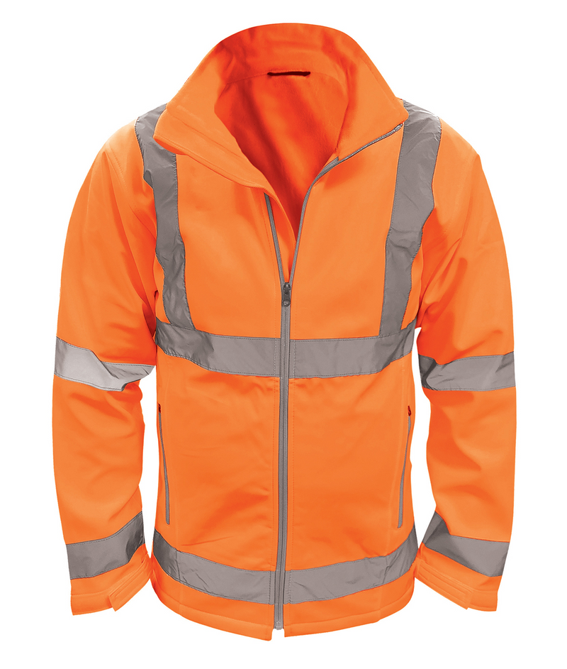 Black Knight Marquis Hi-Vis Softshell Jacket