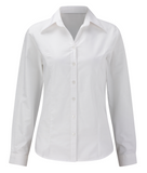 Smartwear Long Sleeve Oxford Blouse