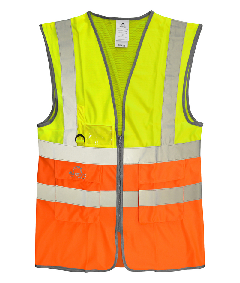 Duobright Dhow Hi-Vis Two Tone Vest
