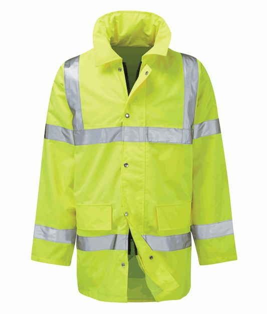 Black Knight Geraint Hi-Vis 3/4 Length Jacket
