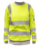 Hydra Flame Plus Corona Inherent FR Arc Ladies Hi-Vis Sweatshirt