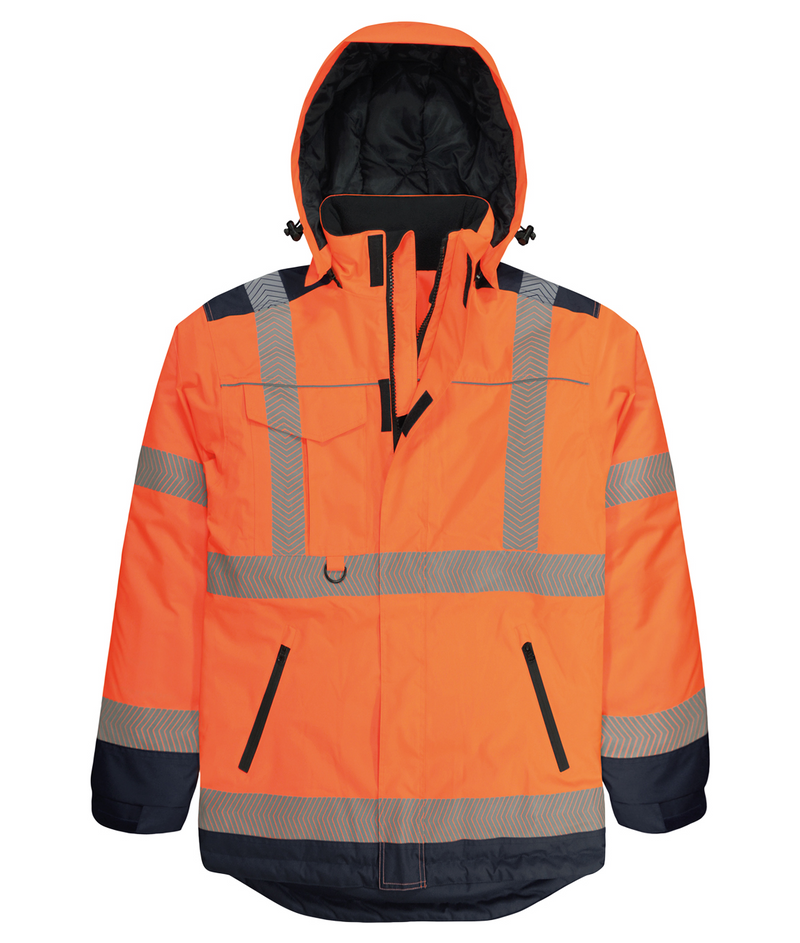 Duobright Dreadnought Hi-Vis Two Tone Winter Parka