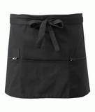 Fusion Short Apron with Zip Pockets
