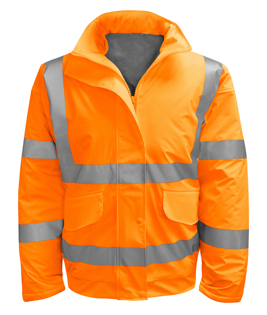 Hydra Flex Yew Hi-Vis Waterproof Bomber Jacket