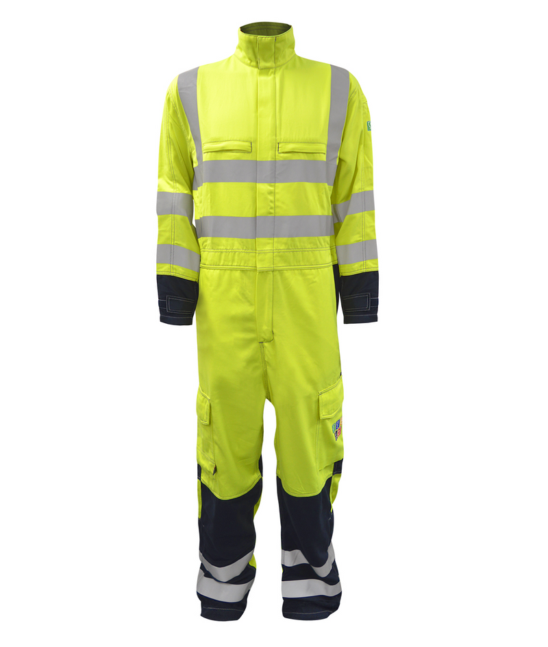 Hydra Flame Plus Nimbus Inherent FR Hi-Vis Two Tone Coverall