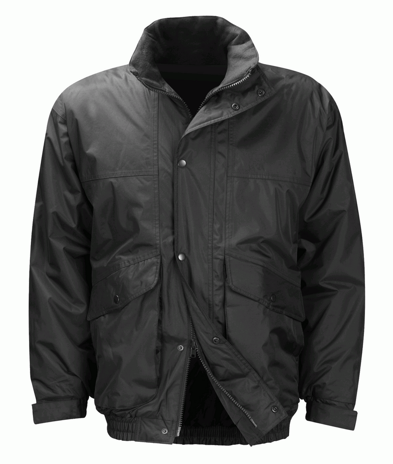 Black Knight Courier Bomber Jacket