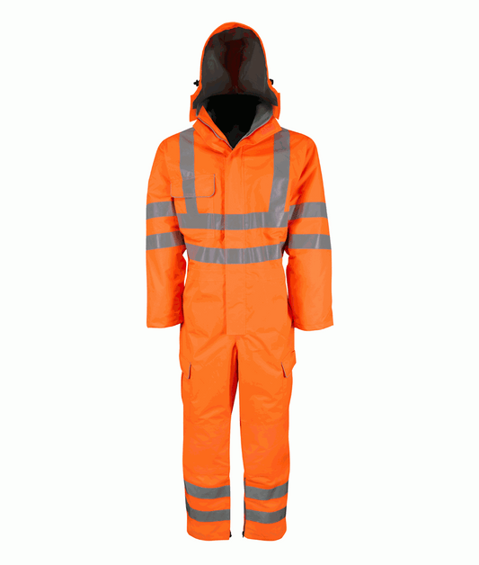 Prorail Junction Hi-Vis Waterproof Breathable Coverall