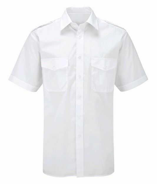 Smartwear Men's Short Sleeve Pilot Shirt