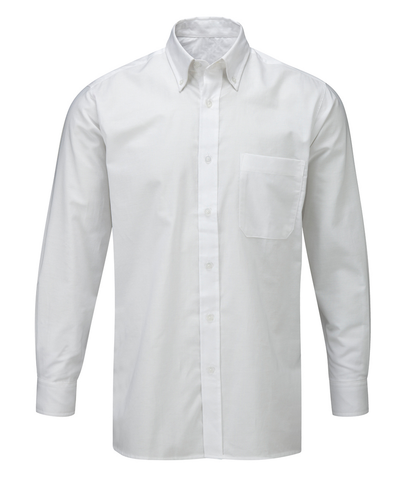Smartwear Men's Long Sleeve Oxford Shirt
