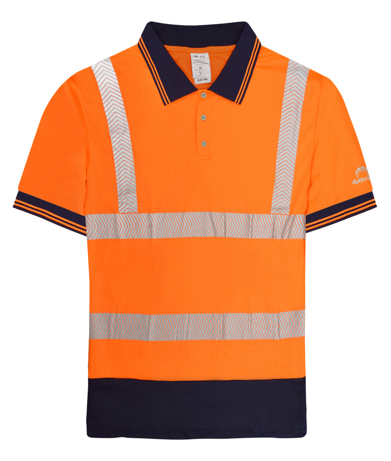 Duobright Cruiser Hi-Vis Two Tone Polo Shirt