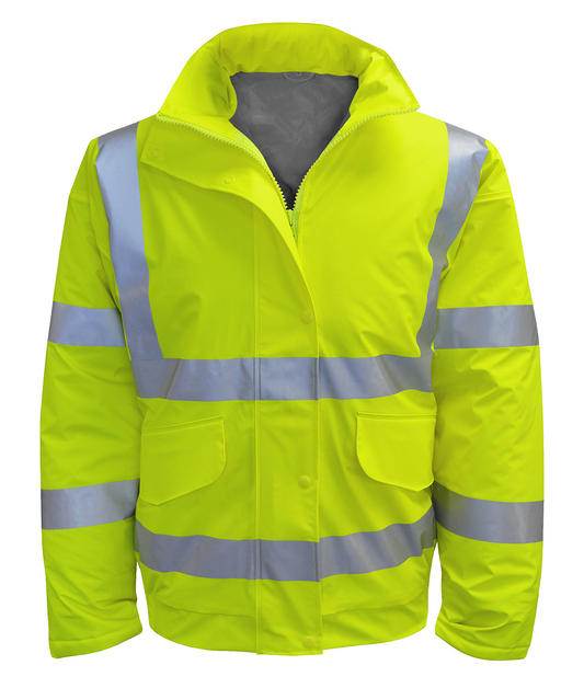 Hydra Flex Alder Hi-Vis Waterproof Bomber Jacket