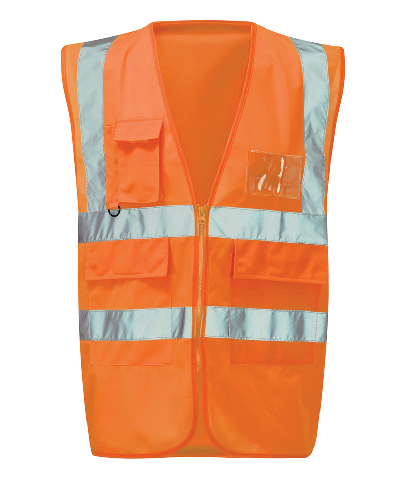 Black Knight Milanese Hi-Vis Executive Vest