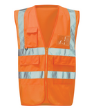 Black Knight Milanese Hi-Vis Executive Vest