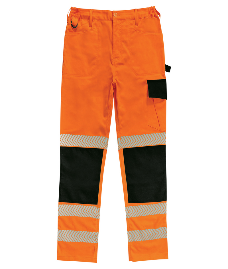 Duobright Dolomite Hi-Vis Two Tone Stretch Combat Trousers