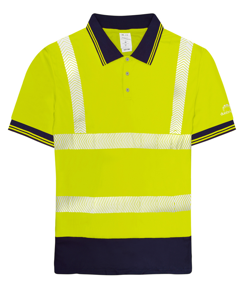 Duobright Cruiser Hi-Vis Two Tone Polo Shirt