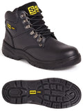 SS806SM Sterling Black Leather Safety Boot