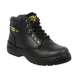 SS806SM Sterling Black Leather Safety Boot