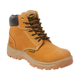 SS819CM Sterling Steel Wheat Nubuck Safety Boot
