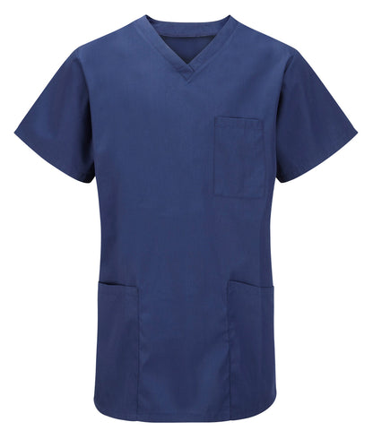 Tulip CSC1 unisex scrub top in navy