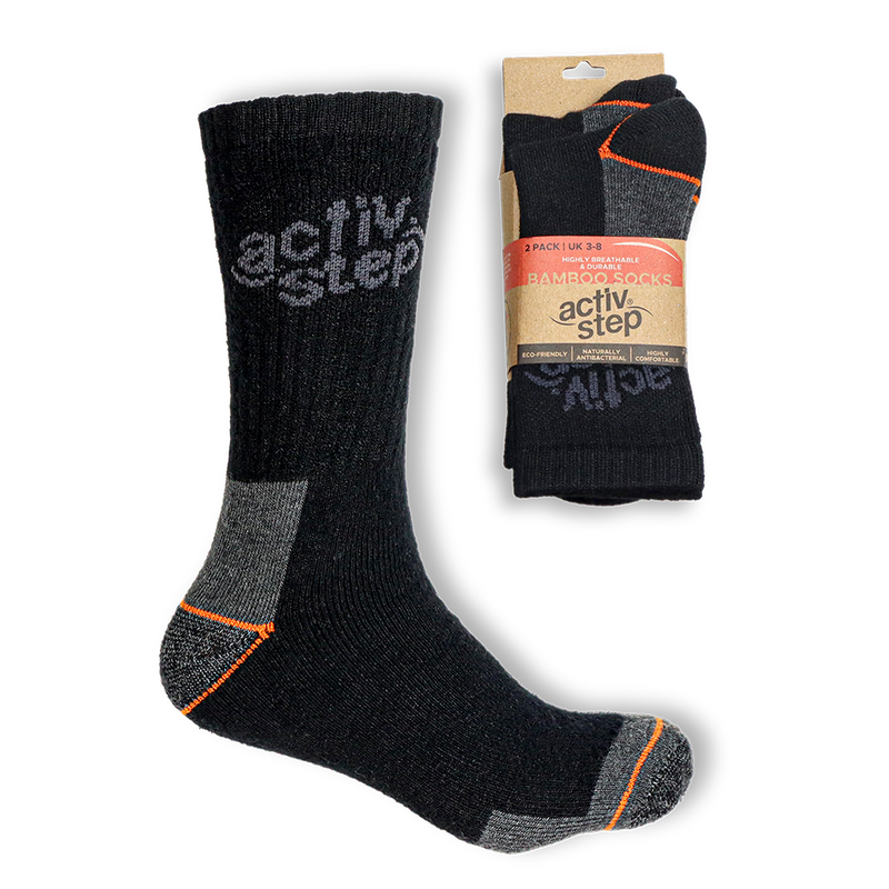 Rock Fall Activ-Step Bamboo Work Socks