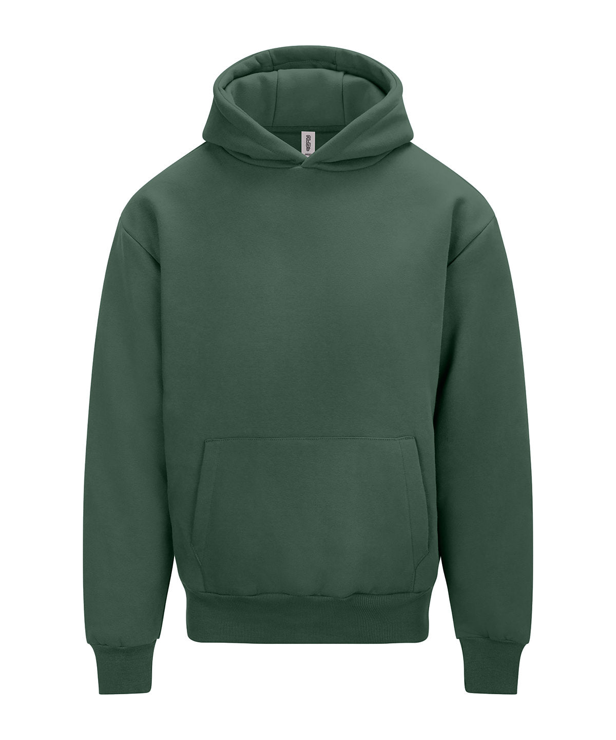 AWDis Just Hoods JH120 Signature Heavyweight Hoodie in Bottle Green