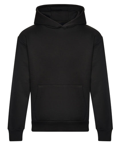 AWDis Just Hoods JH120 Signature Heavyweight Hoodie in Deep Black