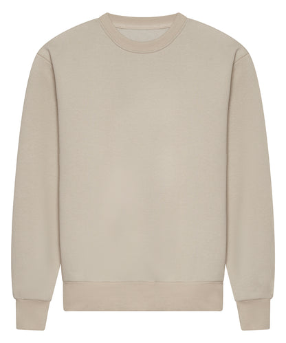 AWDis Just Hoods JH123 Signature Heavyweight Sweatshirt in Natural Stone
