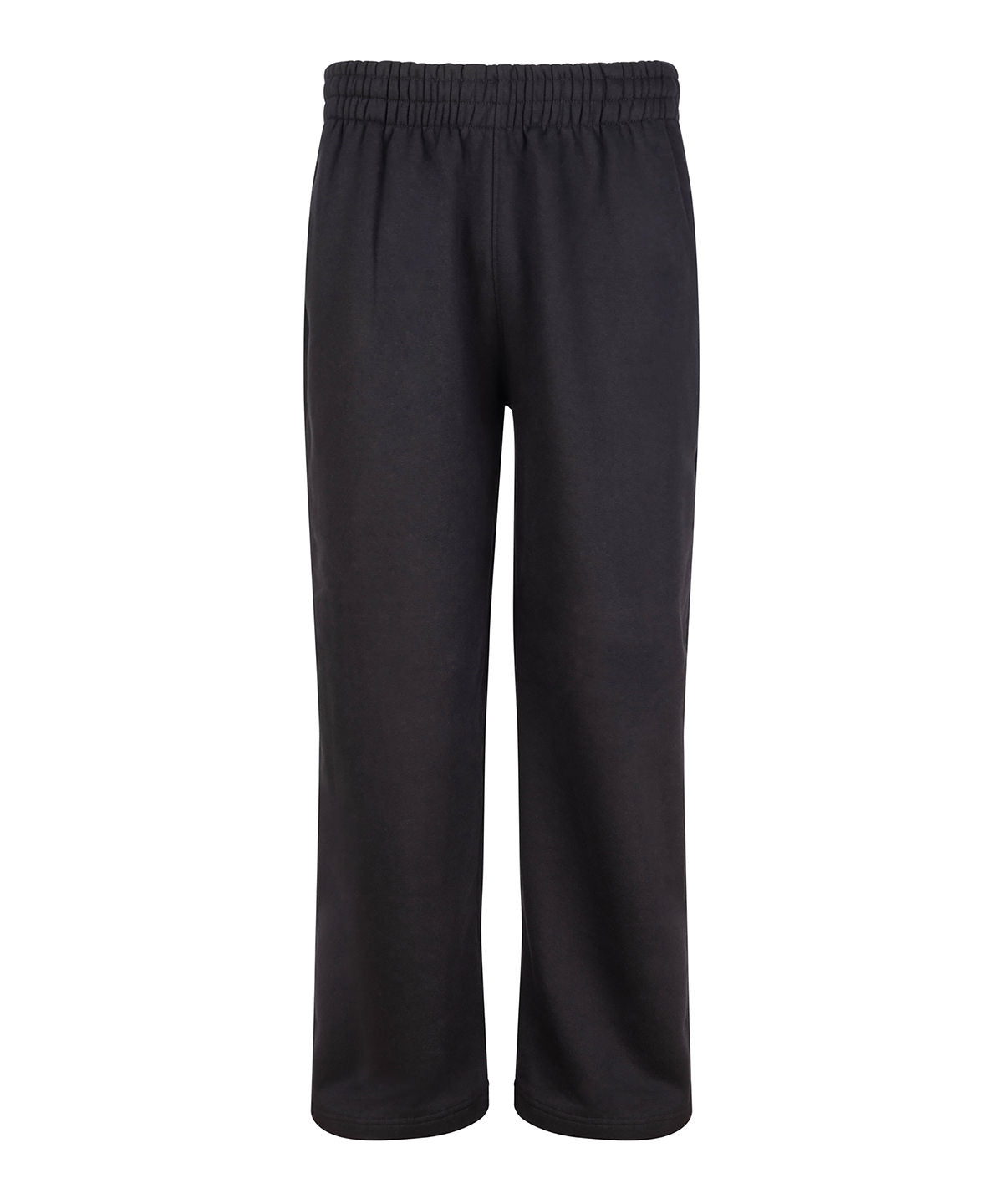 AWDis Just Hoods JH128 Signature Heavyweight Joggers in Deep Black