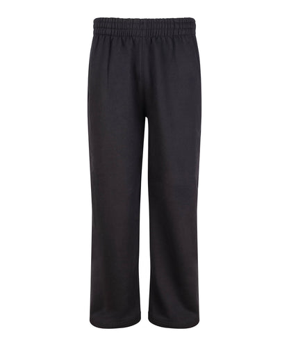 AWDis Just Hoods JH128 Signature Heavyweight Joggers in Deep Black