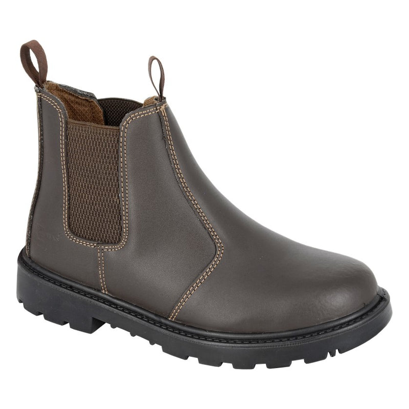 M808A Twin Gusset Safety Dealer Boot