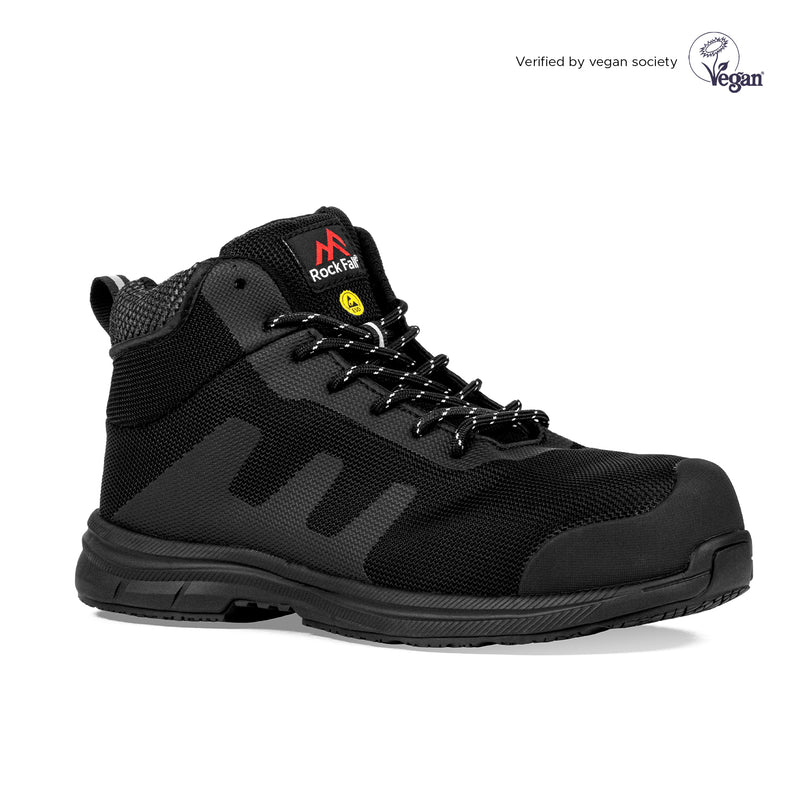 Rock Fall TeslaDRI Mid-Cut Safety Trainer S7S