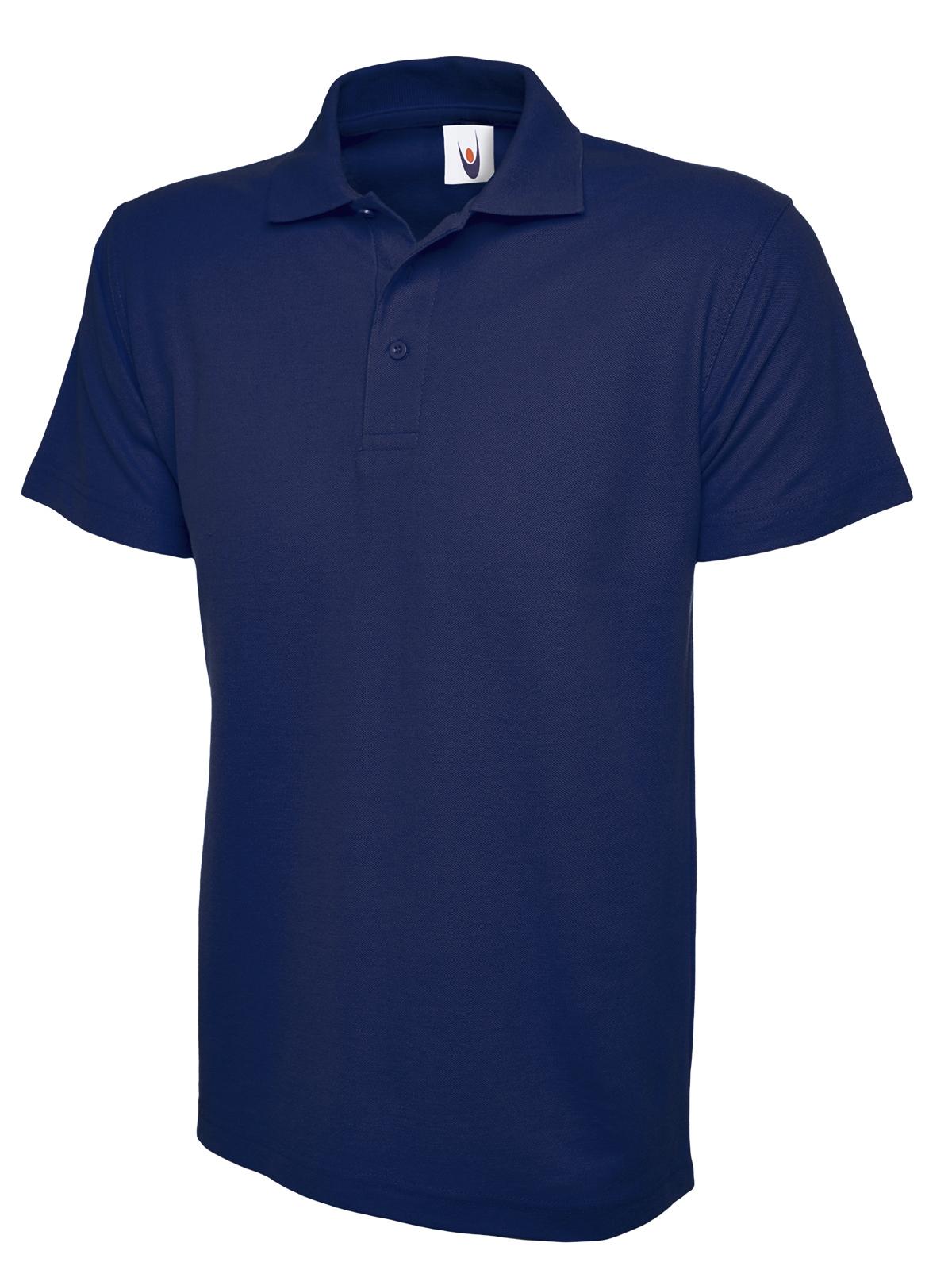 Uneek UC101 polo shirt in French navy
