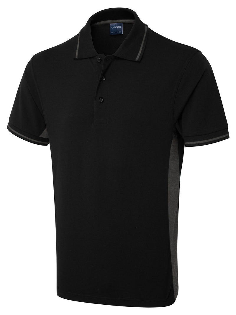 Uneek UC117 Two Tone Polo Shirt