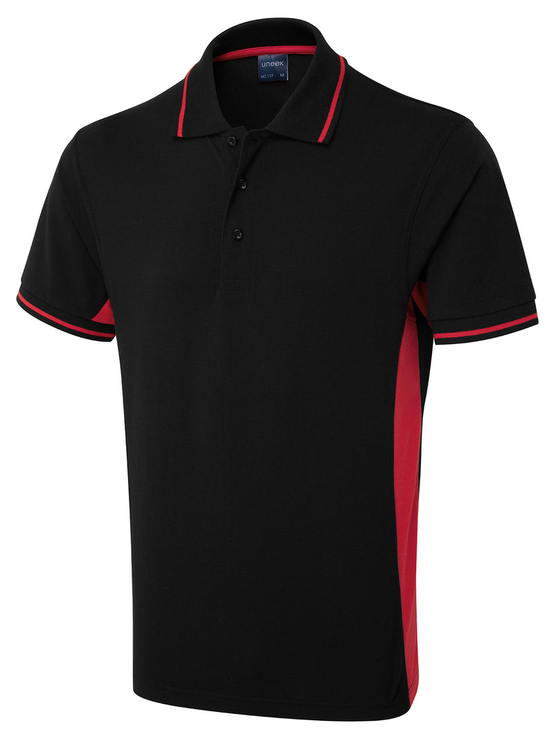 Uneek UC117 Two Tone Polo Shirt