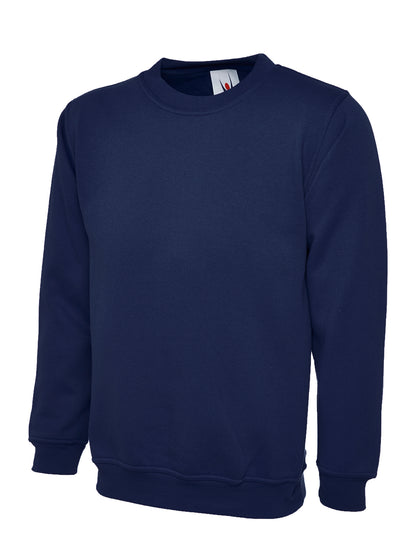 Uneek UC203 sweatshirt in French navy
