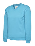 Uneek UC206 Kids Classic V-Neck Sweatshirt