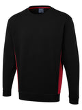 Uneek UC217 Two Tone Crew Neck Sweatshirt