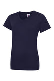 Uneek UC319 Ladies Classic V-Neck T-Shirt