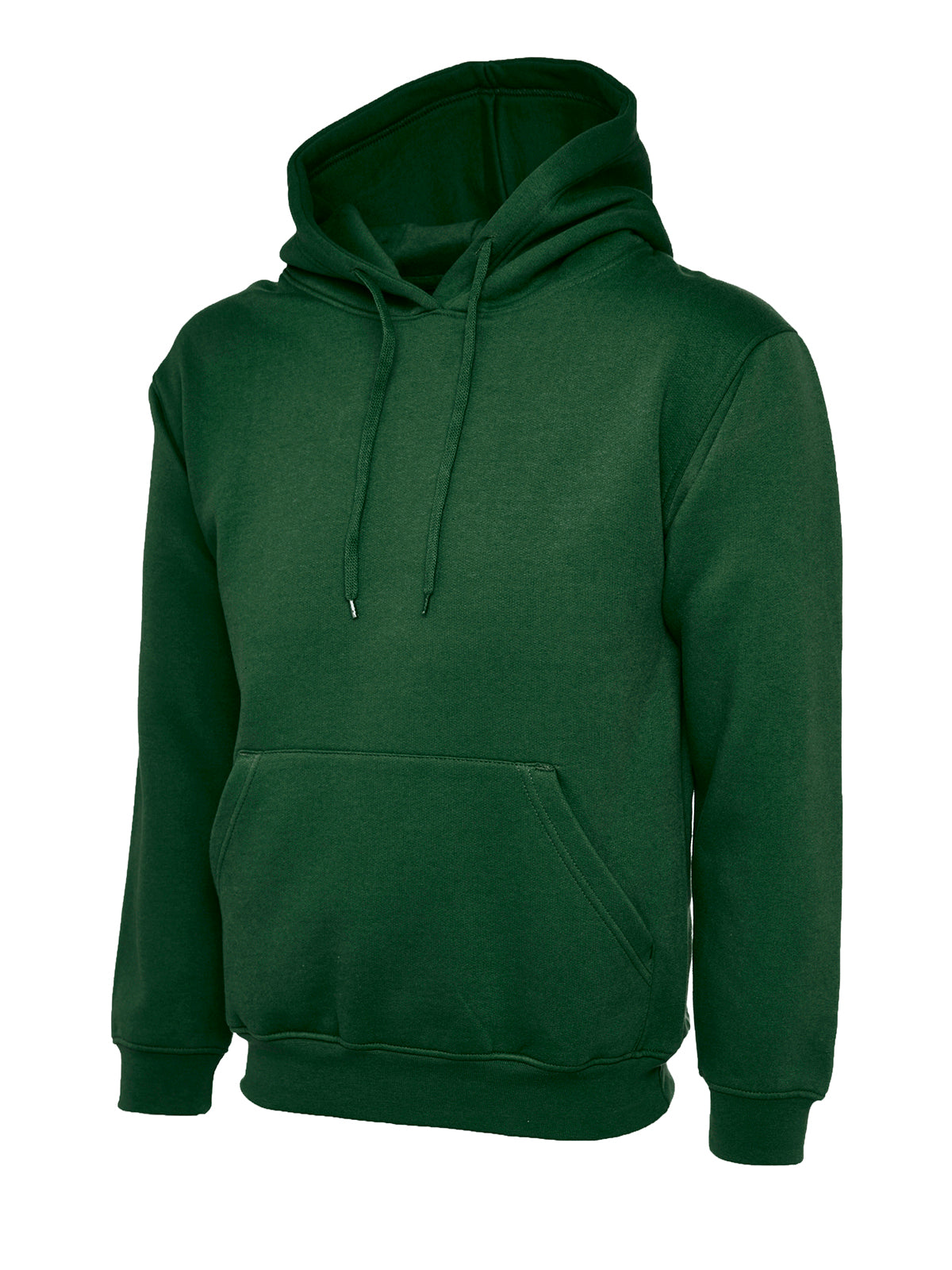 Uneek UC502 hoodie in bottle green