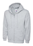 Uneek UC504 Adults Classic Full Zip Hooded Sweatshirt