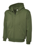 Uneek UC504 Adults Classic Full Zip Hooded Sweatshirt