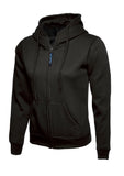 Uneek UC505 Ladies Classic Full Zip Hooded Sweatshirt