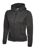 Uneek UC505 Ladies Classic Full Zip Hooded Sweatshirt