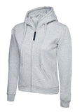 Uneek UC505 Ladies Classic Full Zip Hooded Sweatshirt