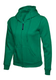 Uneek UC505 Ladies Classic Full Zip Hooded Sweatshirt